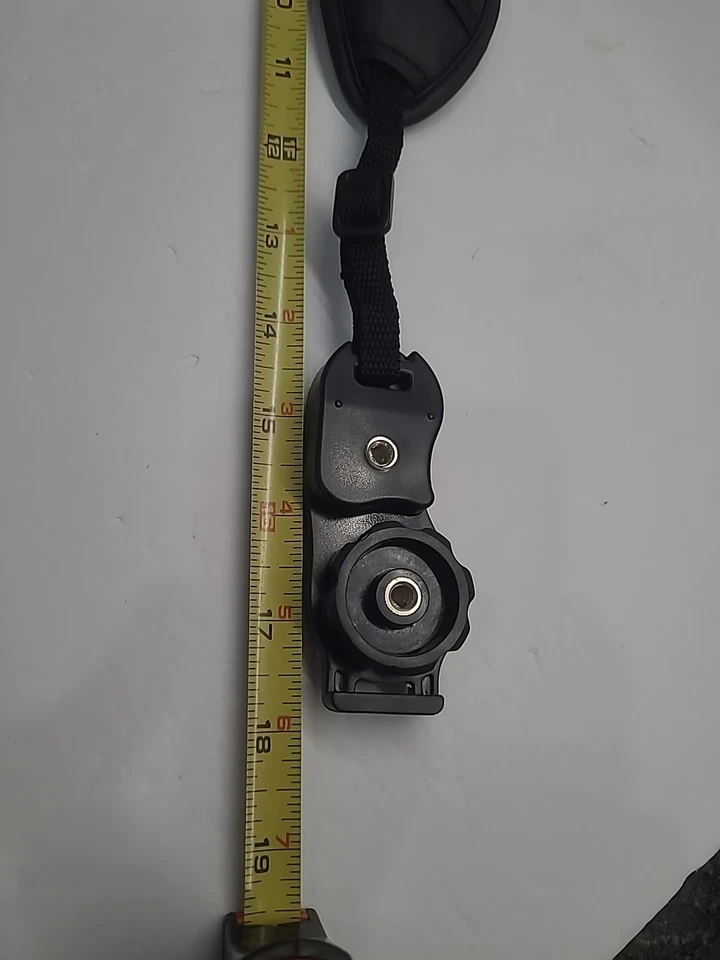 Correa de cámara compacta universal ajustable duradera para DSRL acolchada negra  Foto 3 de 4