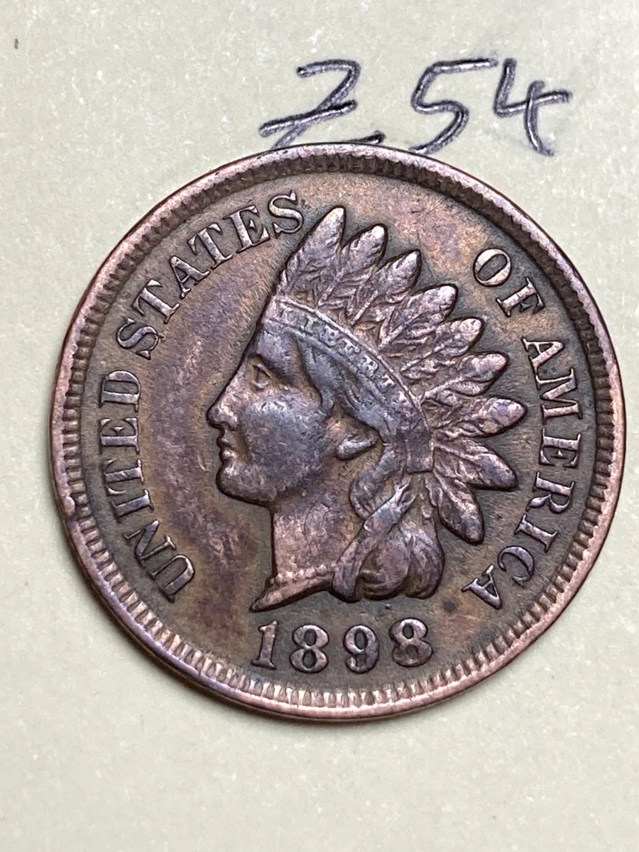 1898 Year Indian Head Small Cents (1859-1909) for sale | eBay