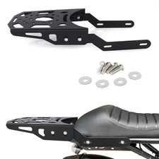 Aluminum Rear Luggage Rack Carrier Bracket Holder Black Fit For Motor Goat V3