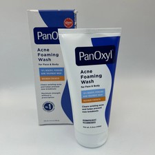 PanOxyl Acne Foaming Wash For Face  Body  5.5 oz  Exp 12/2026  NIB FREE SHIP