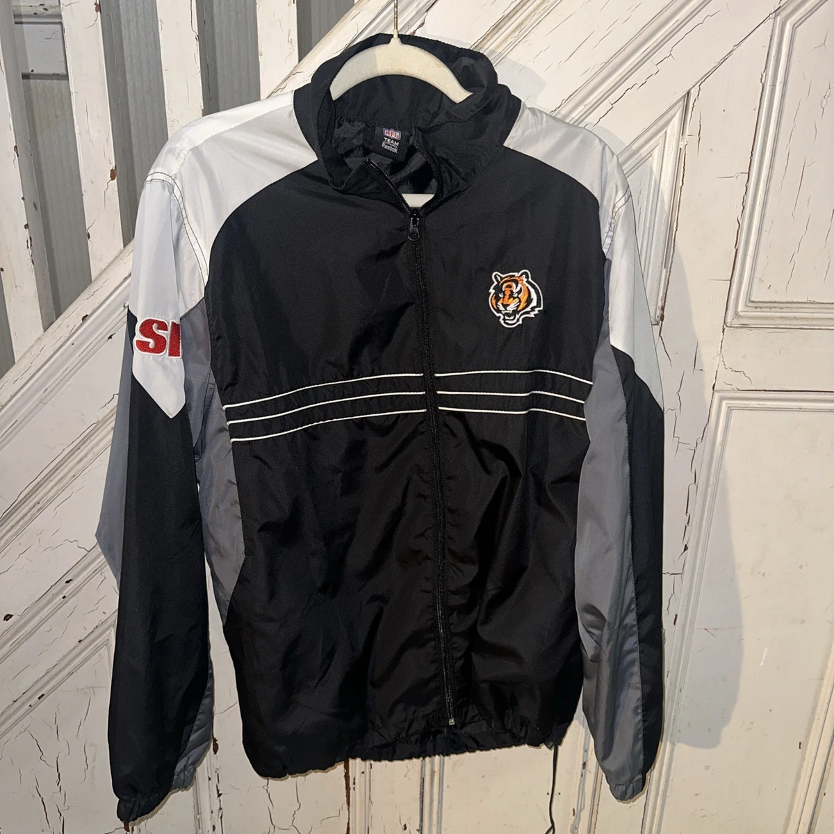 【Reebok】NFL・シンシナティ・ベンガルズ・中綿入り・ジャケット・Sサイズ Reebok Cincinnati Bengals NFL Jackets for sale | eBay
