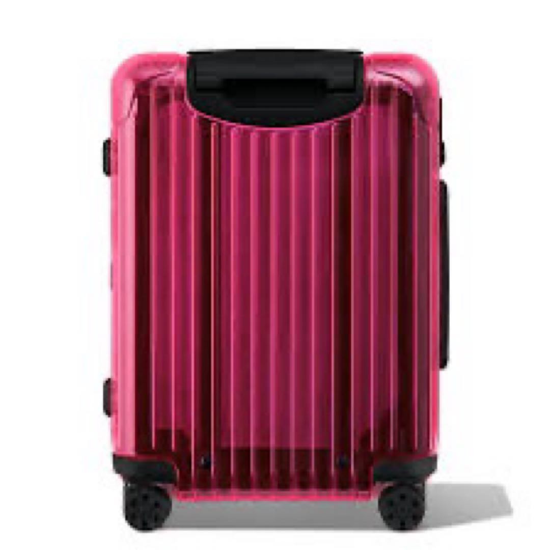 Maleta rígida para equipaje de mano RIMOWA edición limitada rosa neón tamaño cabina
