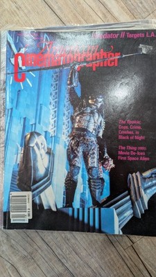 Predator II The Thing The Rookie American Cinematographer Jan 1991 #M867 