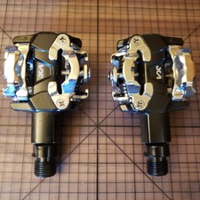 VP VXE SPD Clipless Bike Pedals Silver Road G...