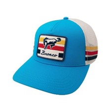 AMERICAN NEEDLE Officially Licensed Ford Bronco Valin Adjustable Trucker Hat Tri