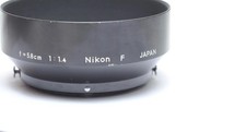 Nikon Vintage Nippon Kogaku 5.8cm F1.4 Metal Lens Hood