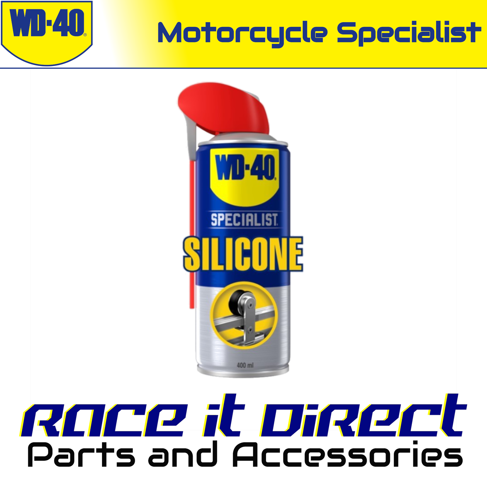 WD44389 WD-40 Specialist High Performance Silicone Lubricant 400ml WD40