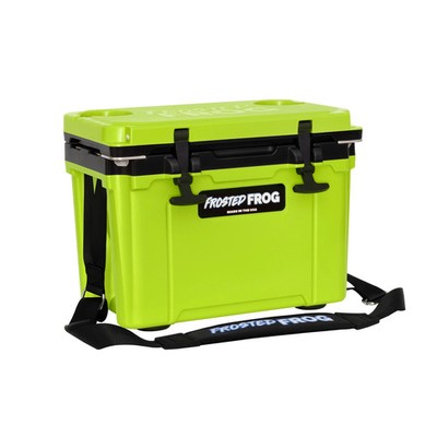 USA MADE Frosted Frog 14QT Cooler Hyper-Light Ice Chest with Carrying Strap