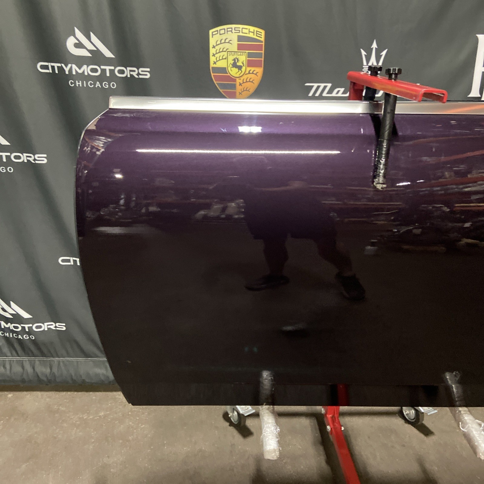 2017-2023 Rolls Royce Dawn RR6 Front Right Door W/o Glass Purple R95 OEM *NOTE*