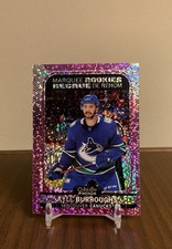 2021-22 OPC Platinum Kyle Burroughs Marquee Rookies Violet Pixels 166/299
