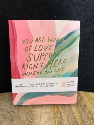 Hallmark Morgan Harper Nichols 12 Assorted Note Cards with Envelopes, Blank Insi