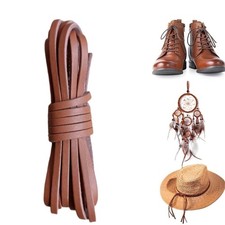 Leather Lace Coard 3mm 10.93yard Leather Cord Braiding String for Jewelry Making