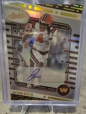 Jer'Zhan Newton 2024 Absolute Signatures Spectrum RC #136 Auto SP /299