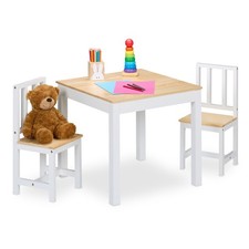 Kindersitzgruppe Kinder Stuhl Set Basteltisch Kinderecke Maltisch Tischgruppe