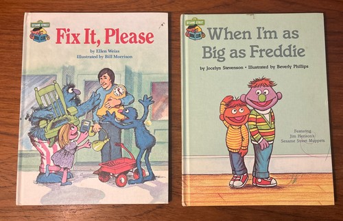Lot Of 31 Vintage Sesame Street Book Club Books, HC, 1980s - Picture 5 of 24