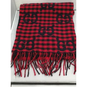 Japon occasion, écharpe jacquard laine GUCCI 644365 4G718