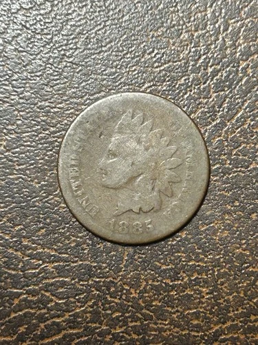 1885 Indian Head Penny Good Condition Semi Key Date Exact Coin Pictured #A16