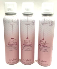 Lot of 3 Drybar Hot Toddy Heat protectant mist Spray parfum Blanc 4.6 fl oz