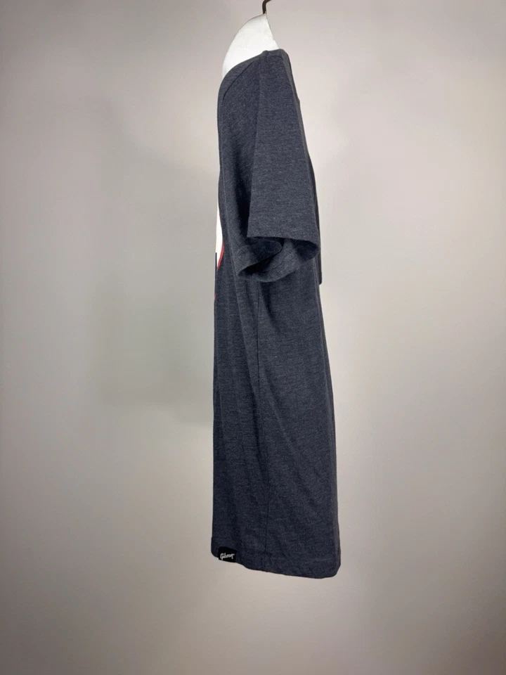 Gibson Shirt Men’s Medium Gray Nashville Guitar Unisex T-shirt Logo - Image 4 of 4