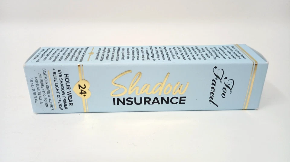 Too Faced Shadow Insurance 24-Hour Eyeshadow Primer, Full Size 0.2oz /6ml - Image 2 of 4