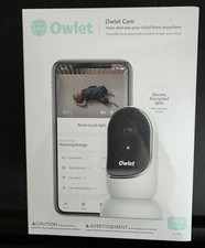 Owlet Cam Wi-Fi Baby Monitor Camera, Voice  Picture, Smartphone Capable