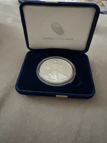 2013 W American Silver Eagle Proof 1oz .999 Fine Silver w/ Box & COA US Mint