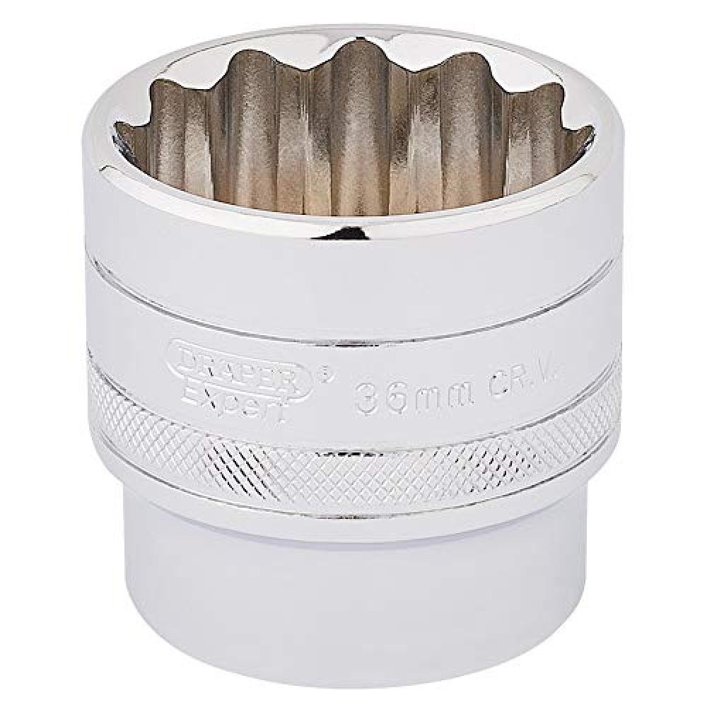Chiave a Bussola Draper 36mm 12 Punte Blu 1/2" | Garanzia Draper Expert