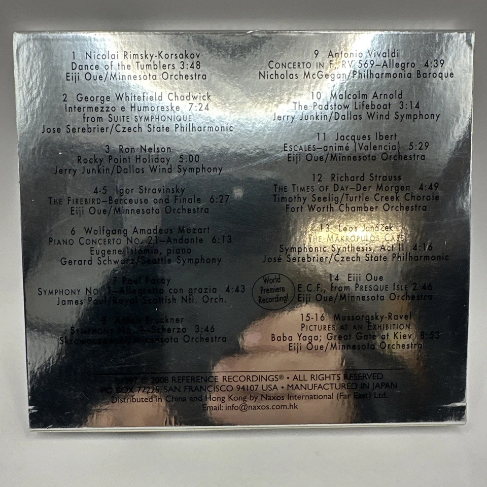 Tutti! Orchestral Sampler – SACD Hybrid HDCD | Reference Recordings RR-906 - Bild 2 von 4