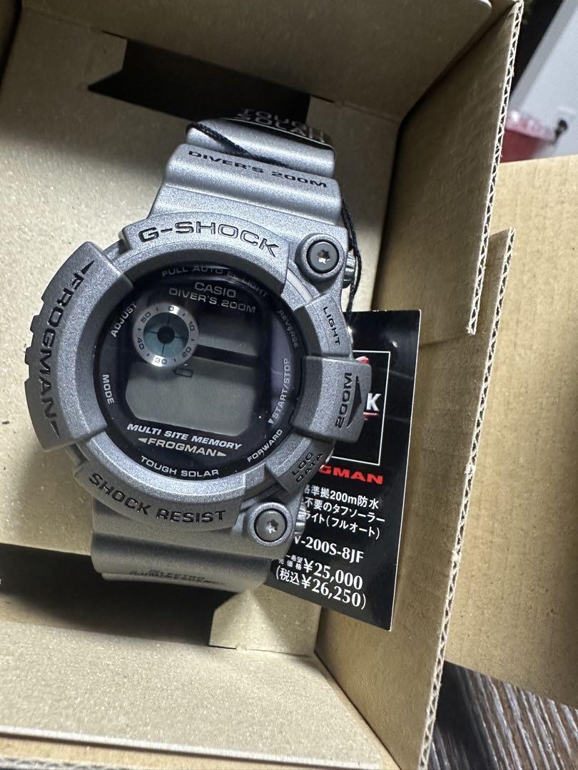 G-SHOCK FROGMAN フロッグマン GW-200S-8JF 未使用 G-SHOCK Frogman GW-200S-8JF Unused | eBay