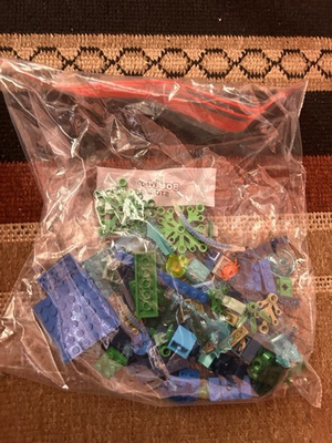 #ad #ad Lego Blue parts Bulk Lot Ocean Water Color Rare Vintage $18.00