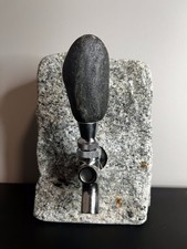 Funky Rock Designs Stone & Stainless Steel Tap Beverage Liquor Dispenser