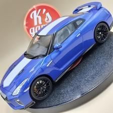 Kyosho 1/18 Nissan GT-R R35 50th Anniversary Blue KSR18044BL samurai