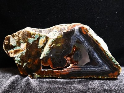 Polyhedron in Turkish Agate, Ankara, Turkey