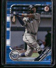 2019 Bowman Draft #BD-13 Izzy Wilson Blue #/150