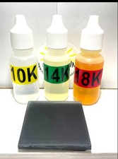 Scrap Gold Testing Acid 10K 14K 18K Kit Scratch Tester Stone Jewelry Test Detect