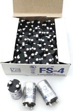 Lot of 28 VE FS-4 Fluorescent Lamp Starters 30 or 40 Watt FS4 W/ Condenser