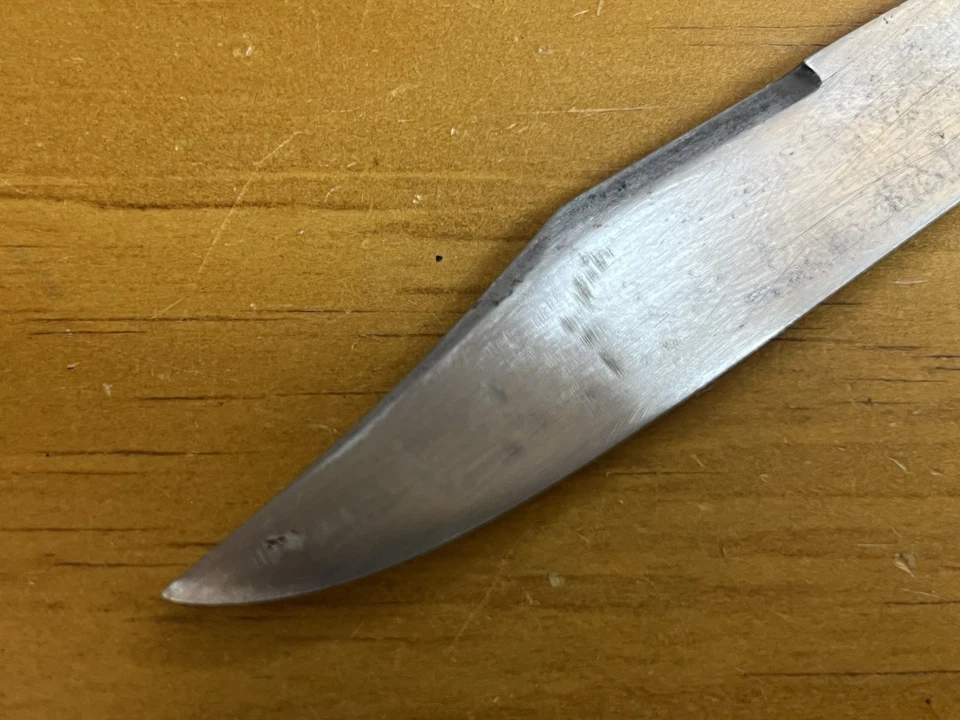 Cuchillo de seguridad vintage de canicas plegable, en bolsillo Foto 4 de 4