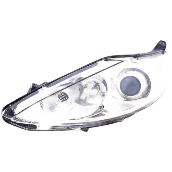 Halogen Scheinwerfer Frontscheinwerfer Links H7/ H1 Chrom FüR Ford Fiesta VI Van-image