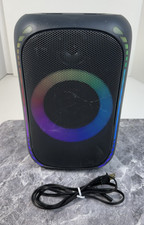 ONN. 100094812 Bluetooth Party Speaker LED IPX7 Bass Boost Portable Audio