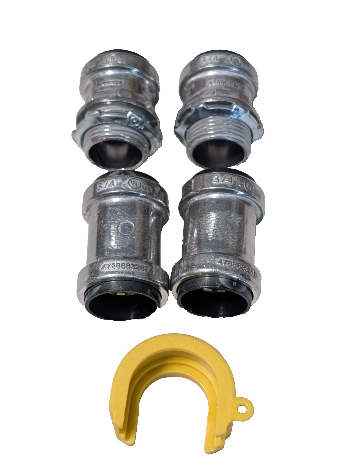 Service Box Coupling Southwire SIMPush 3/4 in. EMT Couplings & Box Connectors Lot w/ Tool
