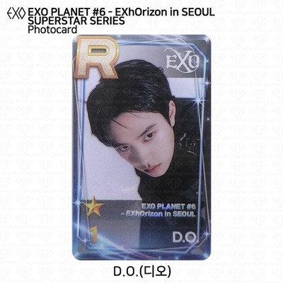 EXO Planet #6 EXhOrizon in Seoul SUPERSTAR Photocard | eBay