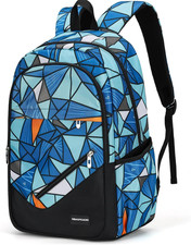 Boys' Large School Backpack, for 8-16 Years Old, Elementary - High School Geome