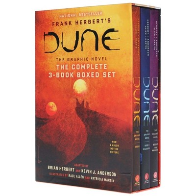 Dune: The Graphic Novel by Brian Herbert 3 Books Boxed Set