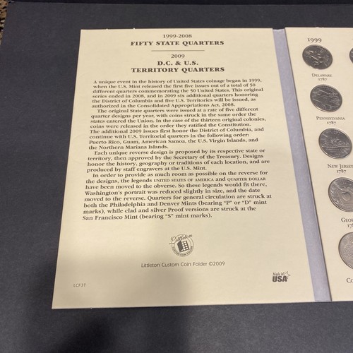 COMPLETED Fifty State & Territories Commemorative Quarters 1999-2008 Circulated - Picture 6 of 9
