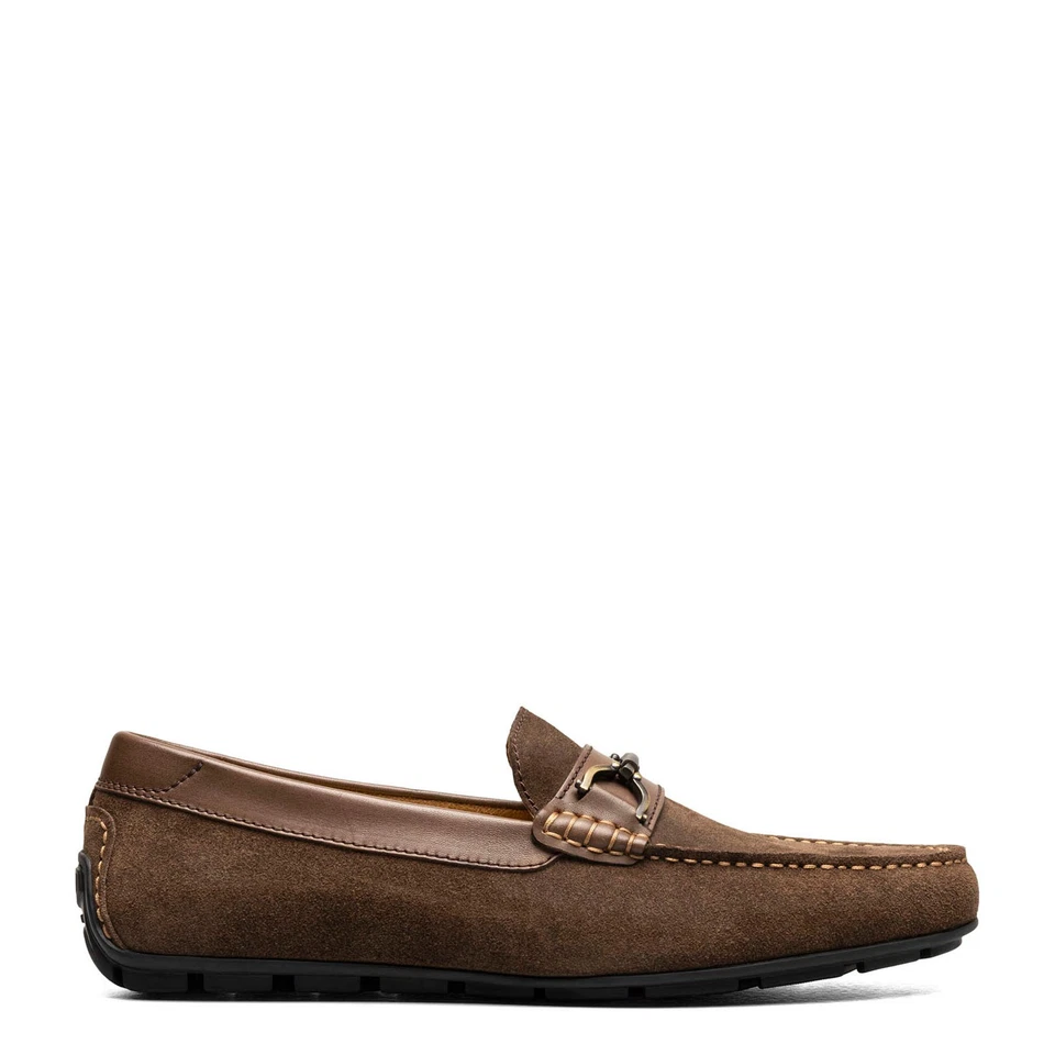 Para hombres Florsheim, Motor Moc Puntera Bit Driver 13410-245 Marrón Gamuza Gamuza Foto 2 de 4