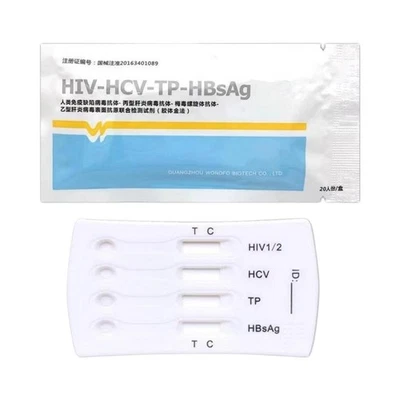 MARKENLOS 1/2X Hiv Test Kit At Home Hiv Blood Test Kit Easy Accurate Instant Rapid