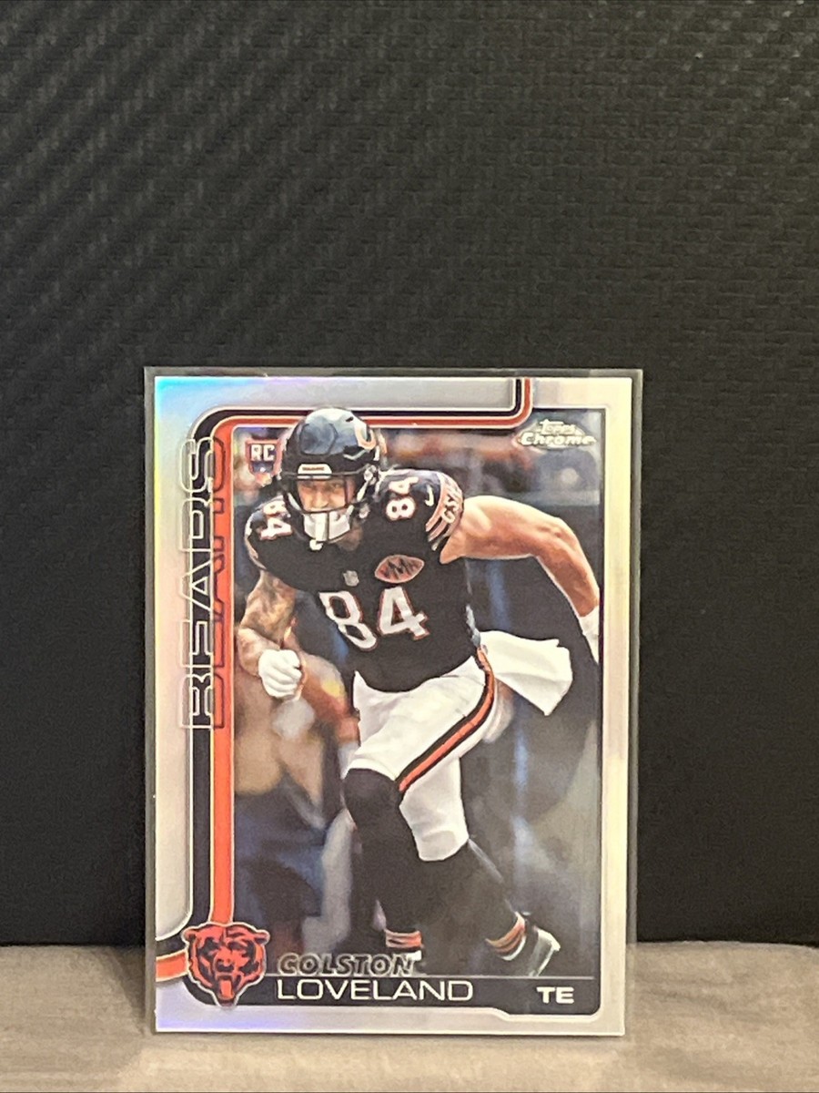 2025 Topps Chrome NFL - Colston Loveland Refractor #345 Bears | eBay