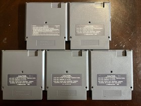 Tetris 2, Cap.Skyhawk, Silent Service, Star Voyager,Dest.EarthStar Nintendo NES