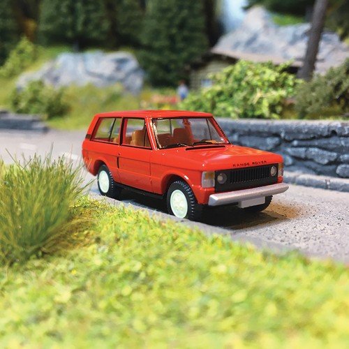 Range Rover "Classic" 2 portes, V8 3.5L, Rouge - WIKING 10504 - HO 1/87 | Condition: Neuf