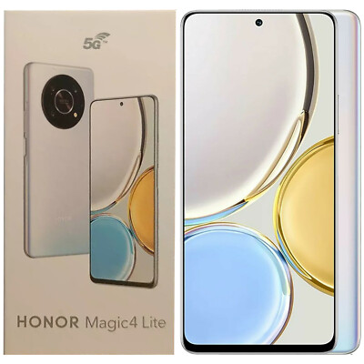 NEW Honor Magic4 Lite (5G) Titanium Silver 128GB + 6GB Dual-SIM Factory Unlocked